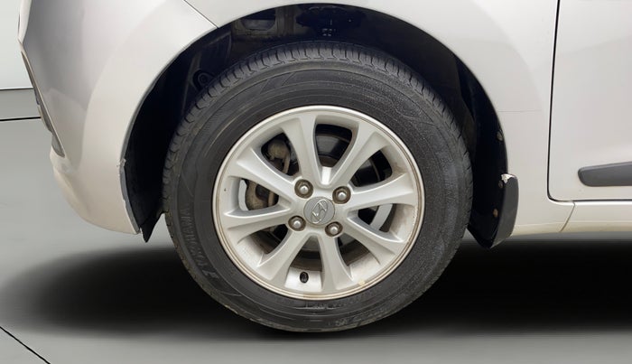 2014 Hyundai Grand i10 ASTA AT 1.2 KAPPA VTVT, Petrol, Automatic, 56,745 km, Left Front Wheel