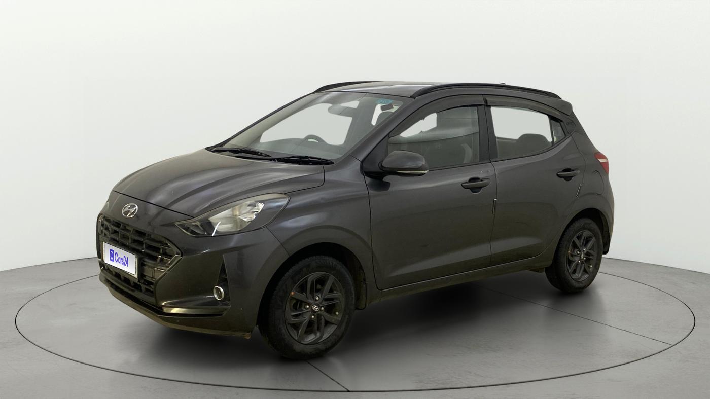 2021 Hyundai GRAND I10 NIOS SPORTZ 1.2 KAPPA VTVT CNG, CNG, Manual, 25,419 km, Left Front Diagonal