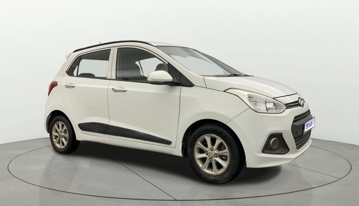 2015 Hyundai Grand i10 ASTA AT 1.2 KAPPA VTVT, Petrol, Automatic, 78,356 km, Right Front Diagonal