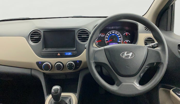 2015 Hyundai Grand i10 MAGNA 1.2 KAPPA VTVT, Petrol, Manual, 13,871 km, Steering Wheel Close Up