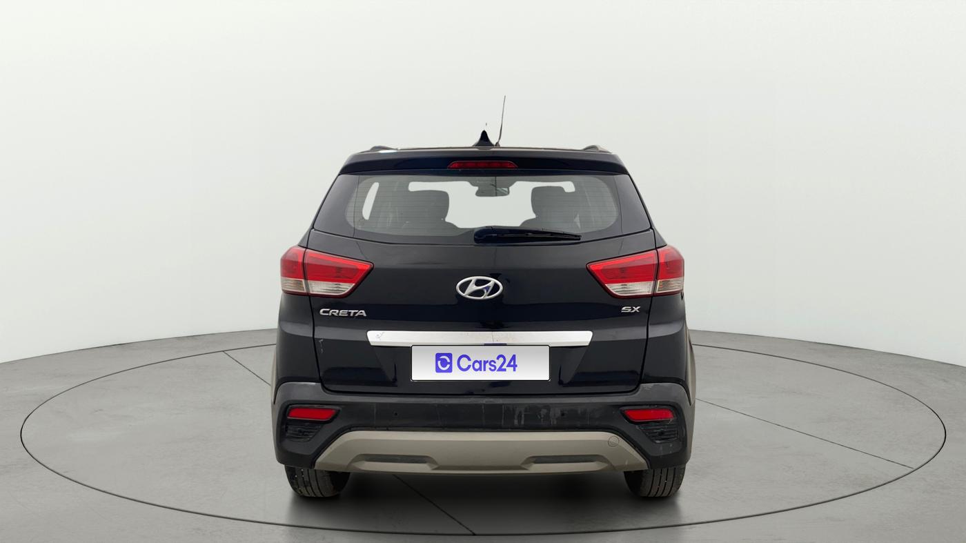 2018 Hyundai Creta SX AT 1.6 PETROL, Petrol, Automatic, 65,608 km, Back/Rear