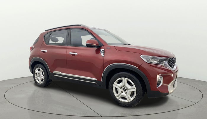 2020 KIA SONET HTX 1.0 IMT, Petrol, Manual, 68,265 km, Right Front Diagonal
