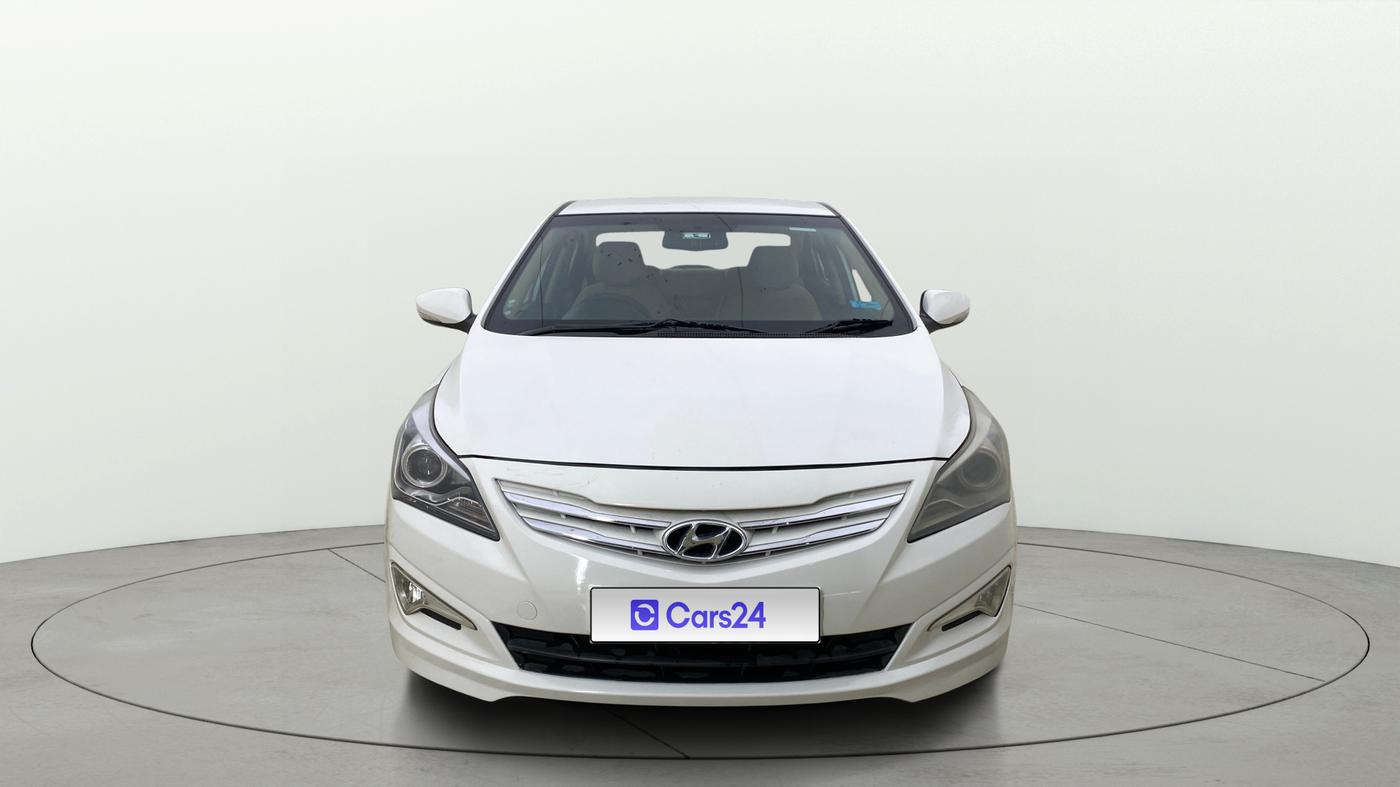 2016 Hyundai Verna 1.6 VTVT SX AT, CNG, Automatic, 77,571 km, Front