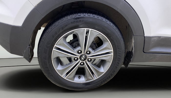 2016 Hyundai Creta SX PLUS AT 1.6 PETROL, Petrol, Automatic, 52,613 km, Right Rear Wheel