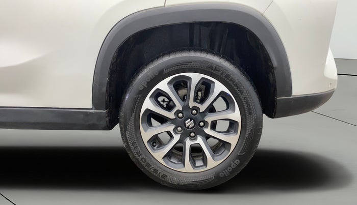 2022 Maruti Grand Vitara ZETA PLUS  HYBRID ECVT, Hybrid, Automatic, 21,609 km, Left Rear Wheel