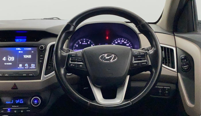 2018 Hyundai Creta SX AT 1.6 PETROL, Petrol, Automatic, 71,824 km, Steering Wheel Close Up