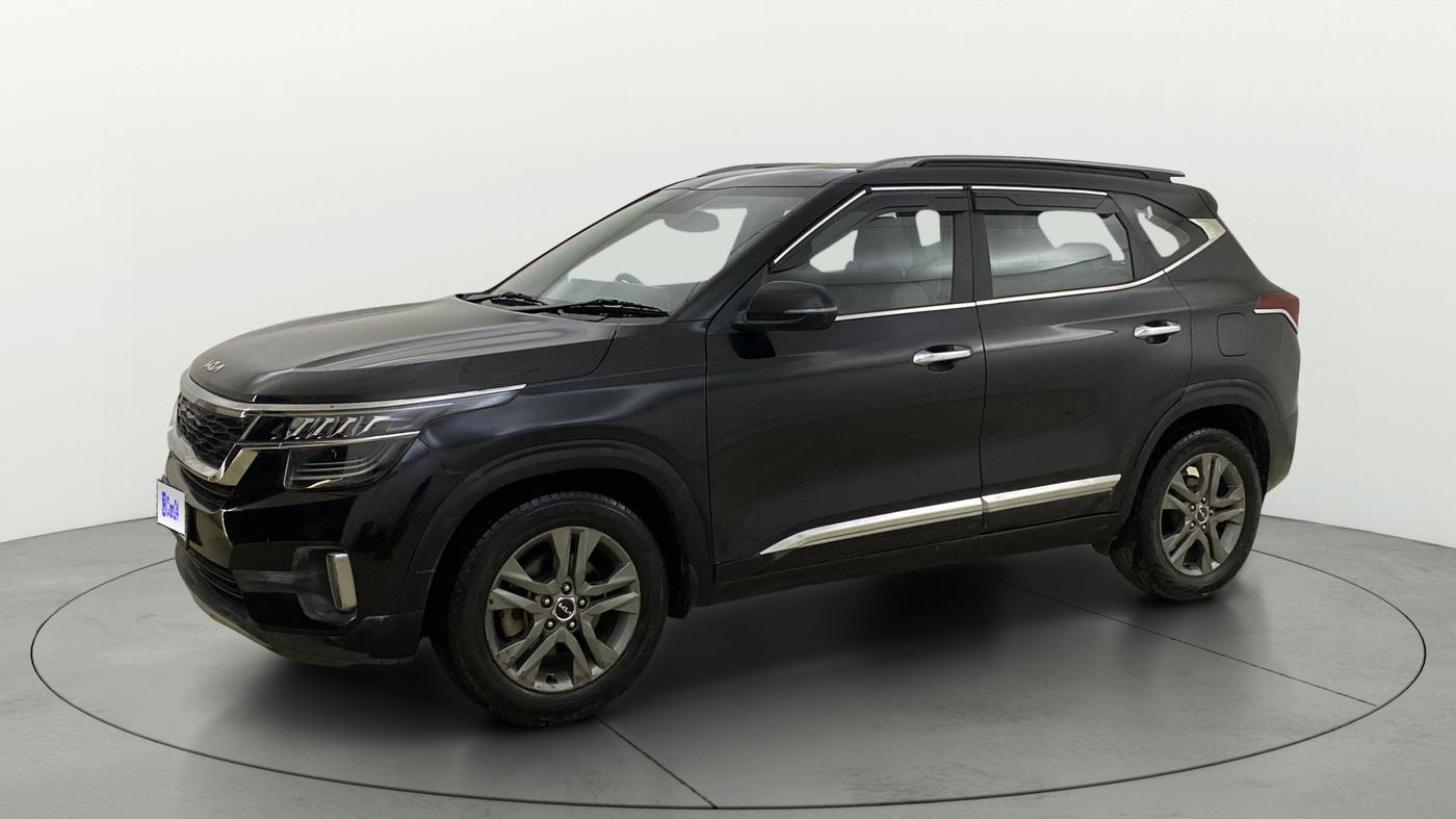 2021 KIA SELTOS HTX 1.5 PETROL, Petrol, Manual, 21,637 km, Left Front Diagonal