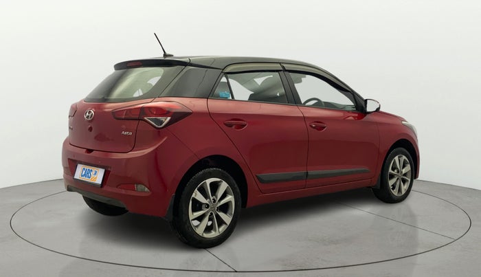 2017 Hyundai Elite i20 ASTA 1.2 DUAL TONE, Petrol, Manual, 1,00,868 km, Right Back Diagonal
