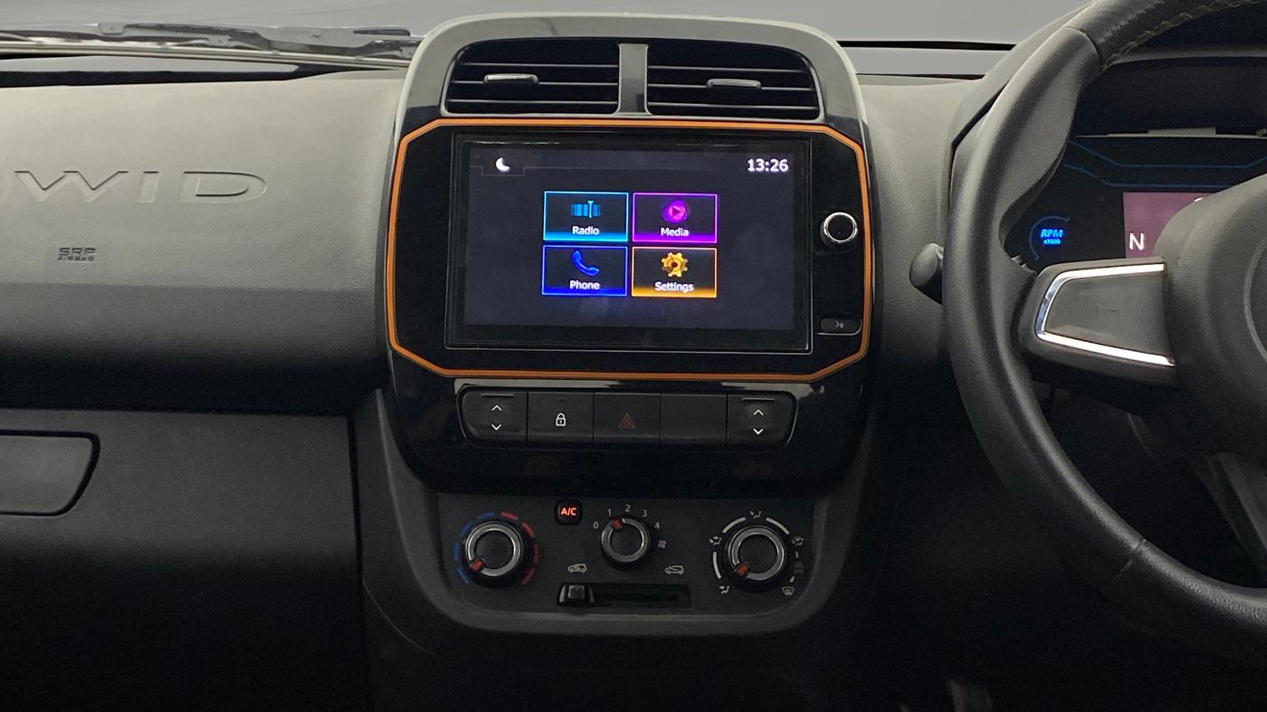 2021 Renault Kwid CLIMBER 1.0 AMT (O), Petrol, Automatic, 41,002 km, Air Conditioner