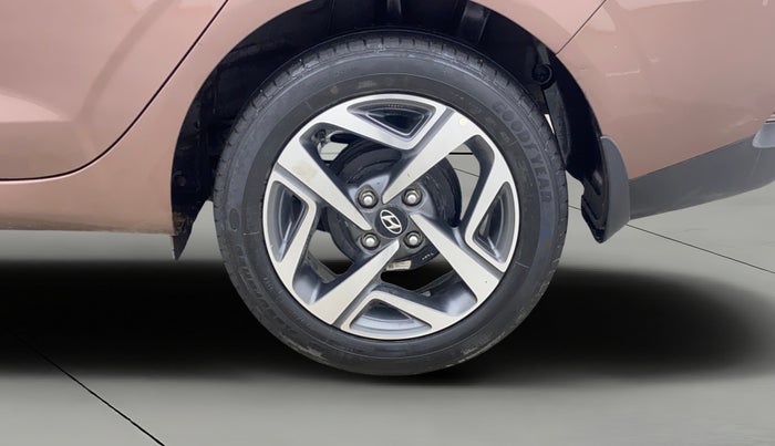 2020 Hyundai AURA SX PLUS 1.2 AMT, Petrol, Automatic, 30,090 km, Left Rear Wheel