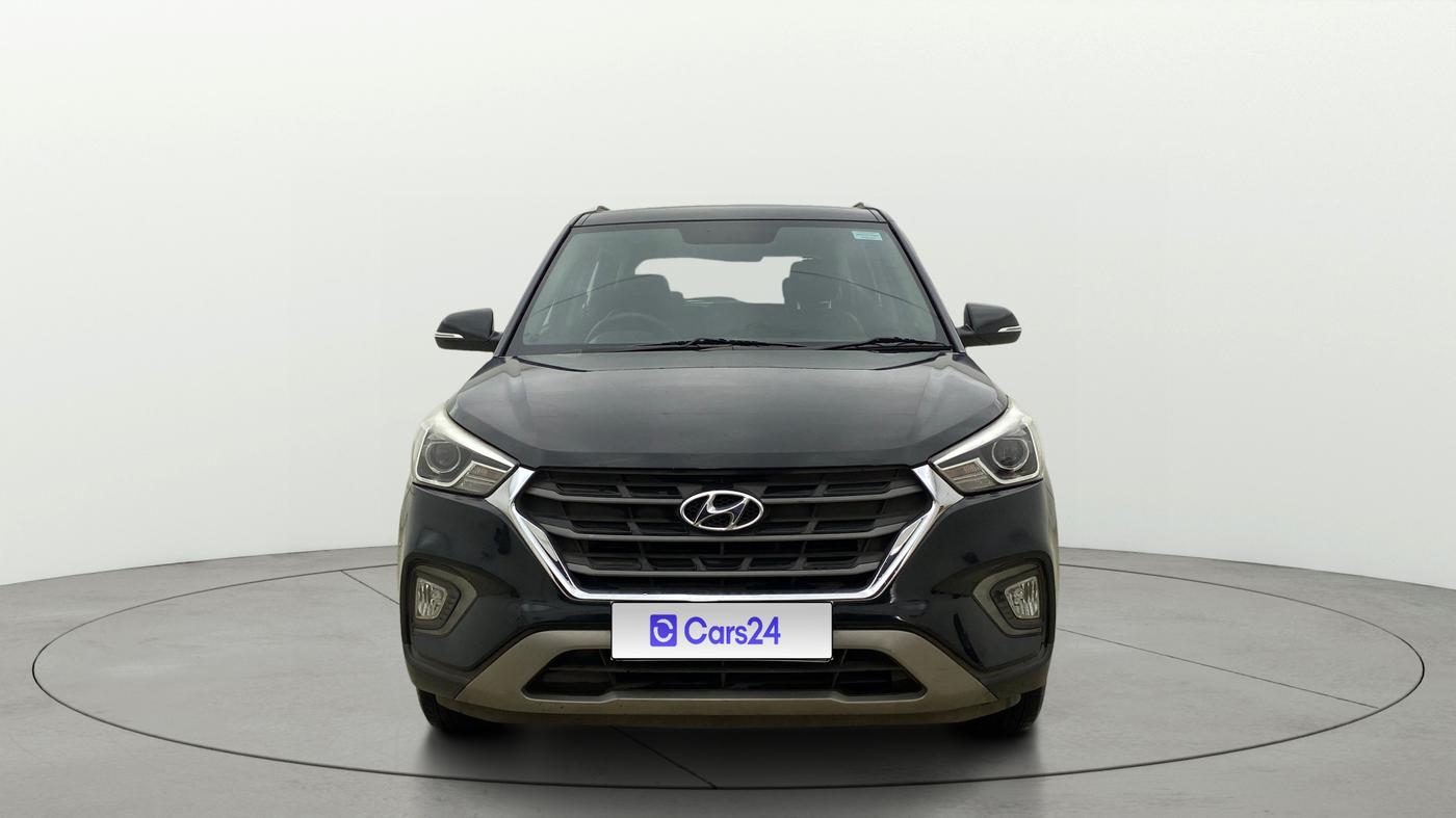 2019 Hyundai Creta SX AT 1.6 PETROL, Petrol, Automatic, 52,487 km, Front