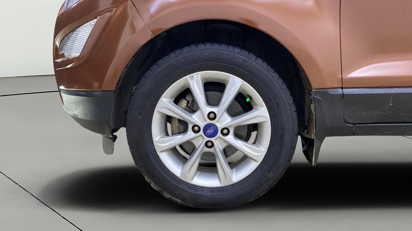 2019 Ford Ecosport TITANIUM 1.5L DIESEL, Diesel, Manual, 1,09,199 km, Left Front Wheel