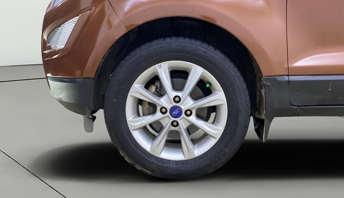 2019 Ford Ecosport TITANIUM 1.5L DIESEL, Diesel, Manual, 1,09,189 km, Left Front Wheel