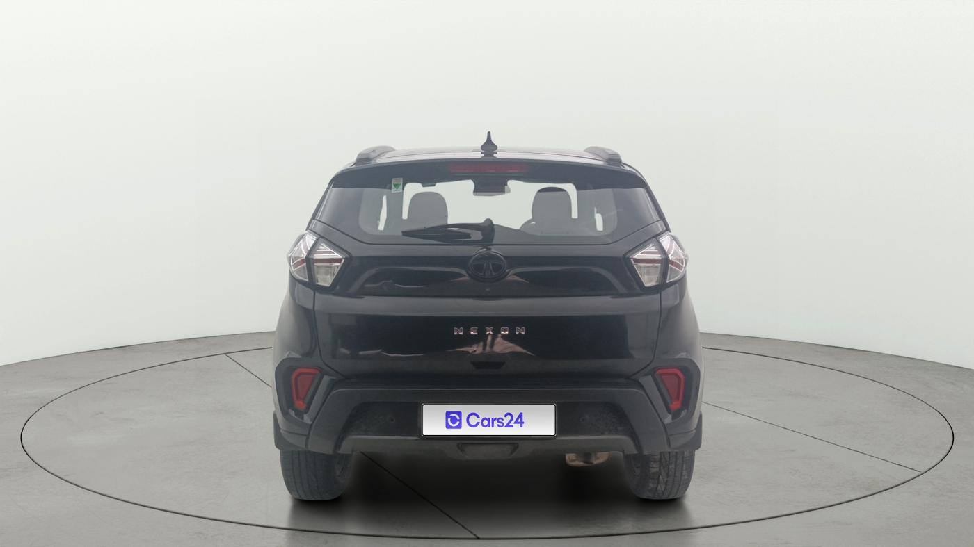 2023 Tata NEXON XZA PLUS LUX SUNROOF RED DARK PETROL, Petrol, Automatic, 29,740 km, Back/Rear