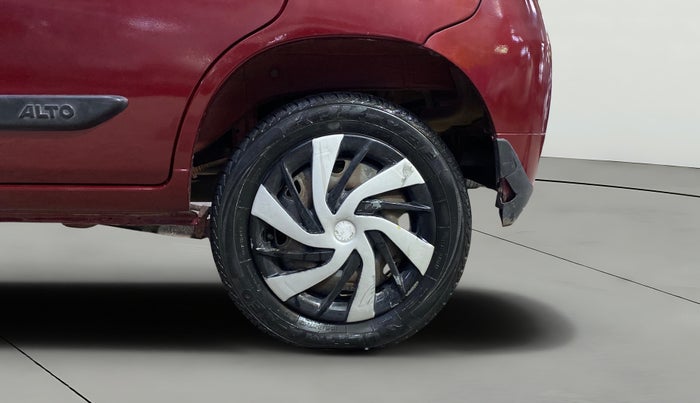 2014 Maruti Alto K10 VXI, Petrol, Manual, 58,982 km, Left Rear Wheel