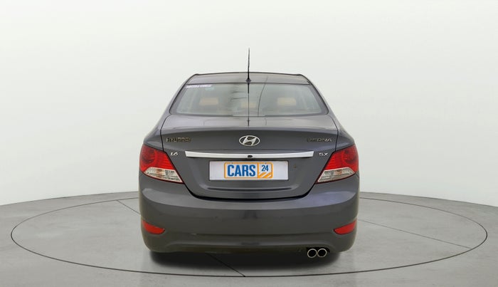 2013 Hyundai Verna FLUIDIC 1.6 VTVT SX, Petrol, Manual, 55,937 km, Back/Rear