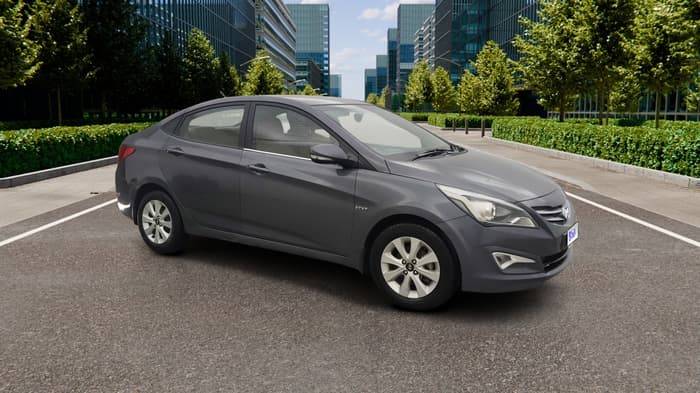 2015 Hyundai Verna FLUIDIC 4S 1.6 VTVT S(O), Petrol, Manual, 78,530 km, Right Front Diagonal