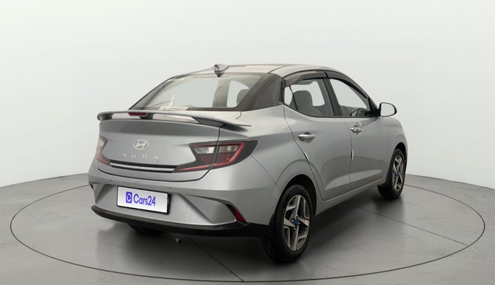 2024 Hyundai AURA SX 1.2, Petrol, Manual, 4,007 km, Right Back Diagonal