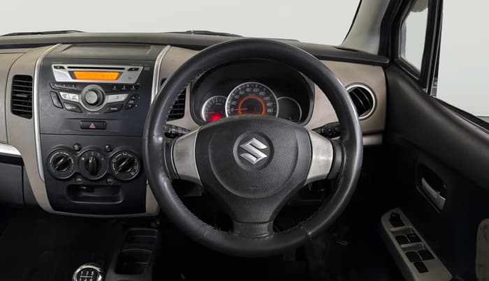 2015 Maruti Wagon R 1.0 VXI, Petrol, Manual, 53,423 km, Steering Wheel Close Up