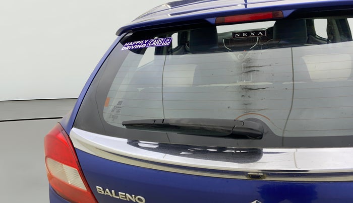 2016 Maruti Baleno ZETA CVT PETROL 1.2, Petrol, Automatic, 79,933 km, Rear Wiper