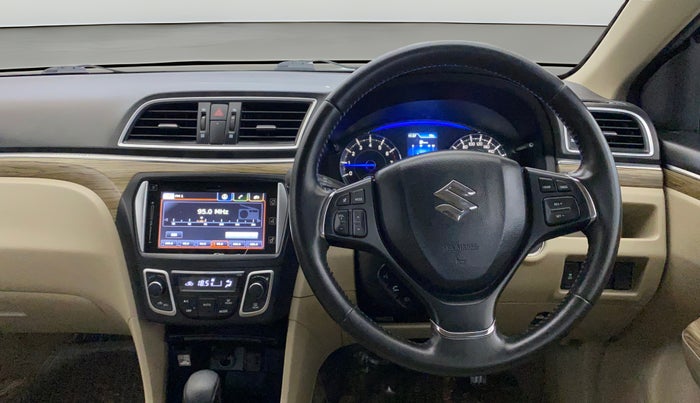 2019 Maruti Ciaz ALPHA  AT 1.5 SHVS PETROL, Petrol, Automatic, 57,146 km, Steering Wheel Close Up