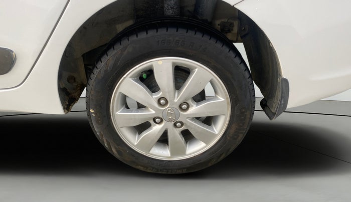 2014 Hyundai Xcent SX 1.2 (O), Petrol, Manual, 71,793 km, Left Rear Wheel
