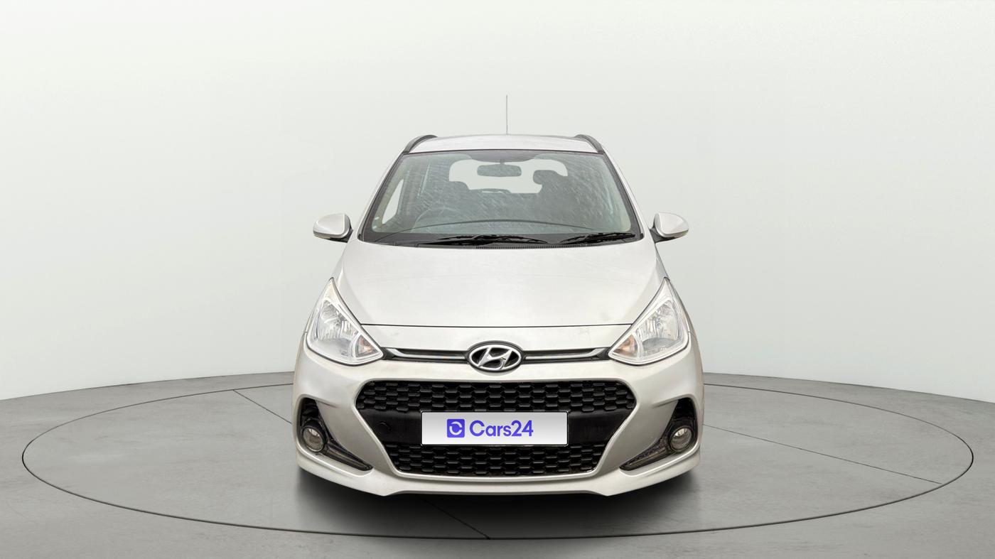 2017 Hyundai Grand i10 ASTA 1.2 KAPPA VTVT, Petrol, Manual, 19,490 km, Front