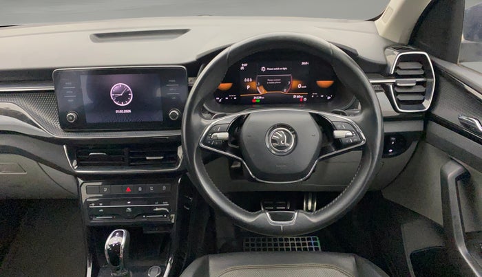 2023 Skoda KUSHAQ STYLE 1.5L TSI DSG, Petrol, Automatic, 24,229 km, Steering Wheel Close Up