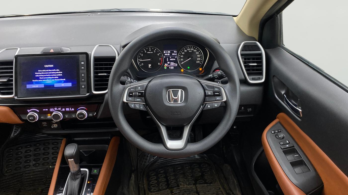 2023 Honda City 1.5L I-VTE V CVT, Petrol, Automatic, 18,729 km, Steering Wheel Close Up