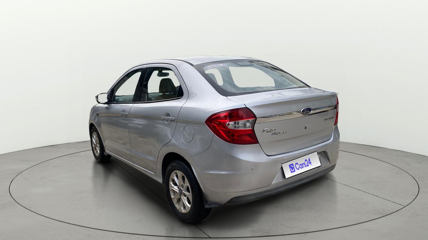 2017 Ford Figo Aspire TITANIUM 1.2 PETROL, Petrol, Manual, 67,333 km, Left Back Diagonal