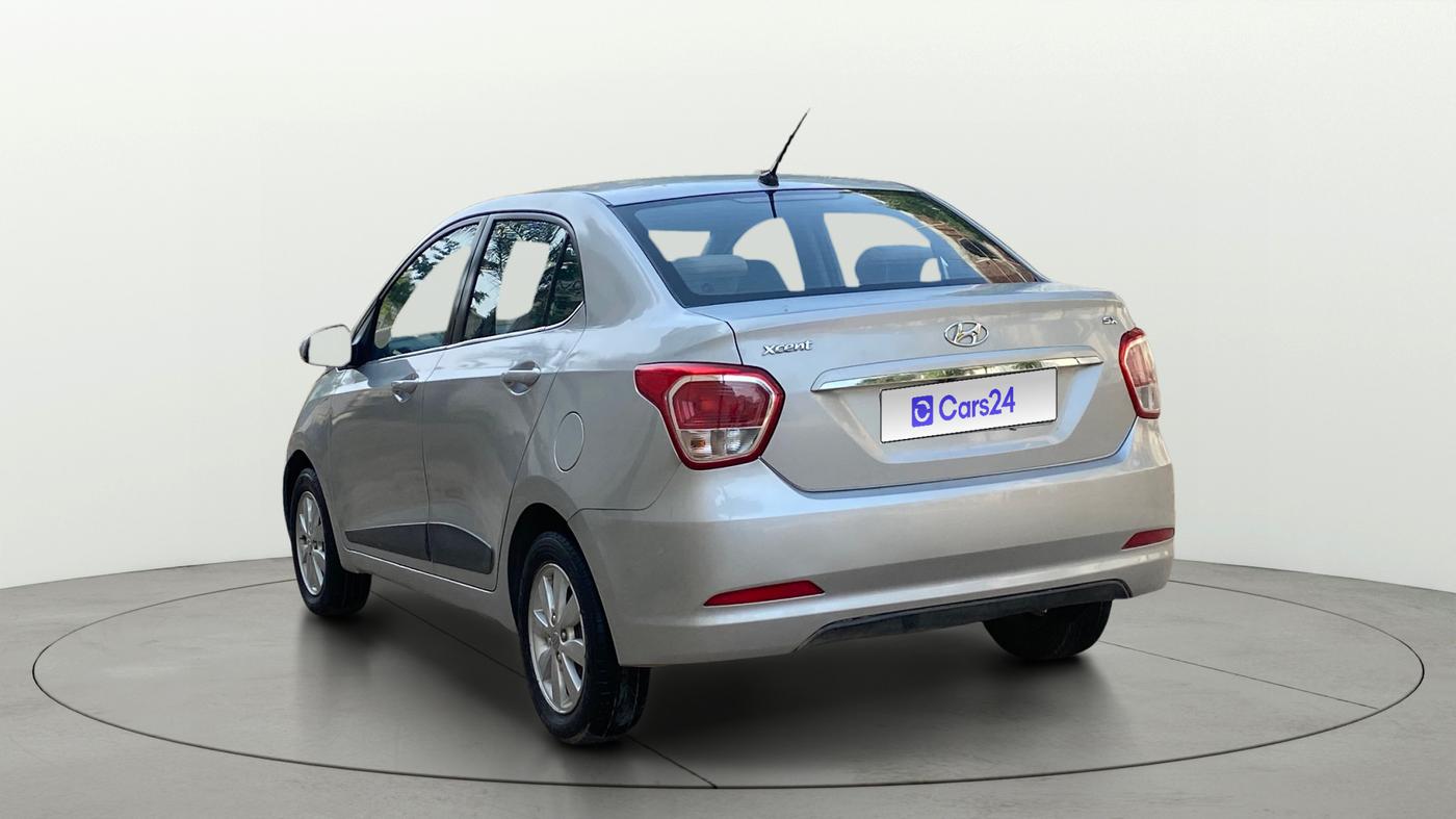2016 Hyundai Xcent SX 1.2, Petrol, Manual, 1,18,304 km, Left Back Diagonal