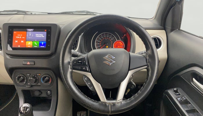 2020 Maruti New Wagon-R ZXI 1.2, Petrol, Manual, 15,130 km, Steering Wheel Close Up