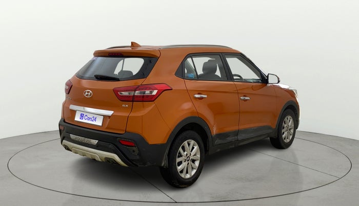 2019 Hyundai Creta SX 1.6 PETROL, Petrol, Manual, 60,659 km, Right Back Diagonal