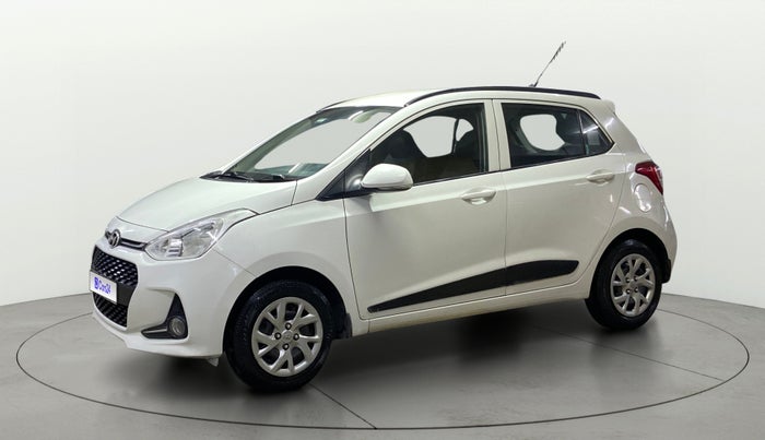 2018 Hyundai Grand i10 SPORTZ 1.2 KAPPA VTVT, Petrol, Manual, 65,362 km, Left Front Diagonal