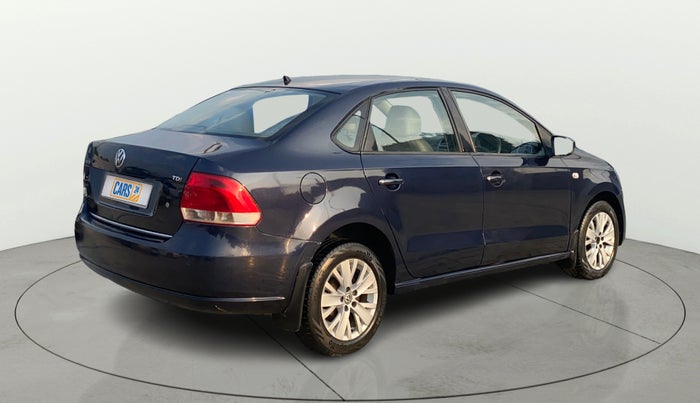 2015 Volkswagen Vento COMFORTLINE DIESEL 1.5, Diesel, Manual, 1,21,148 km, Right Back Diagonal