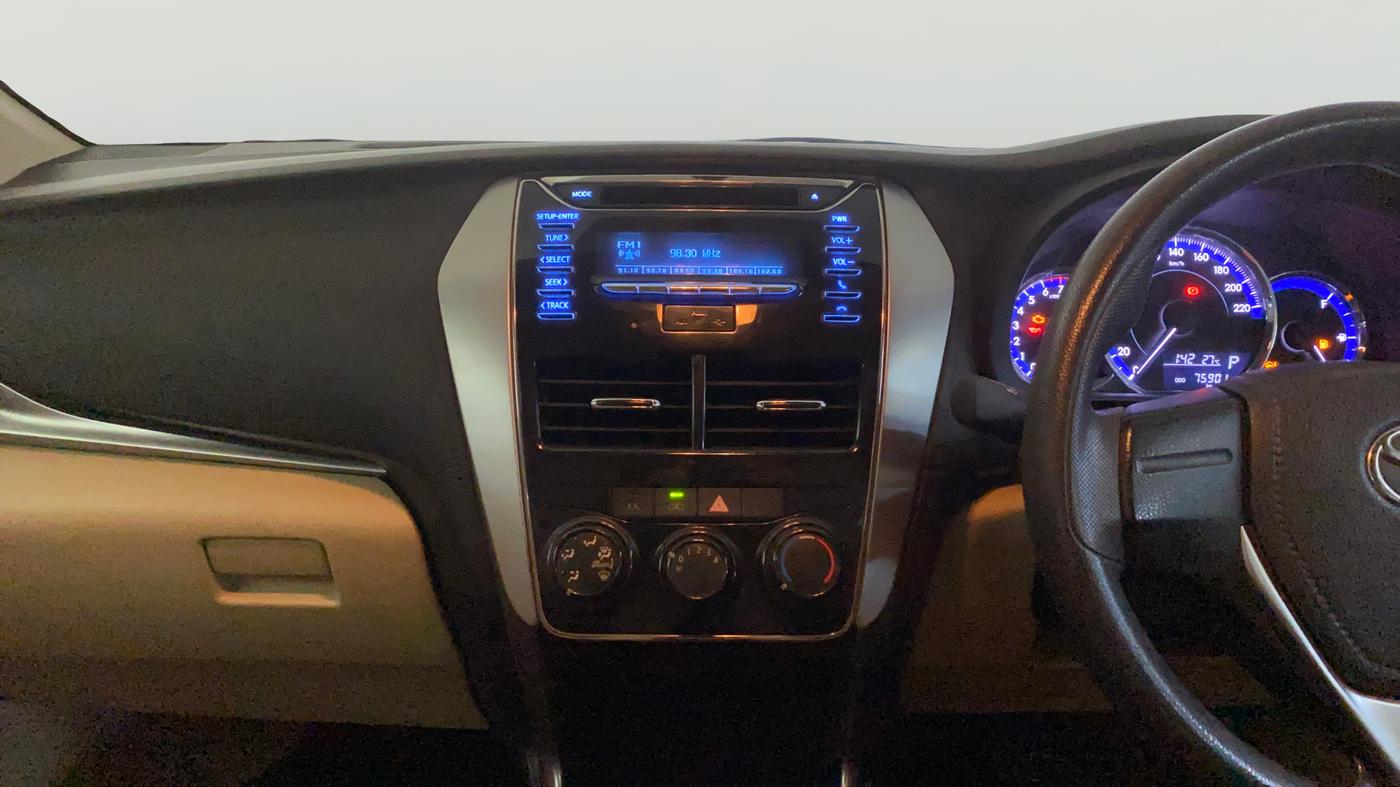 2018 Toyota YARIS J CVT, Petrol, Automatic, 75,891 km, Air Conditioner