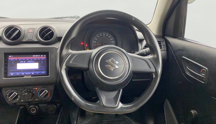 2020 Maruti Swift LXI, Petrol, Manual, 50,239 km, Steering Wheel Close Up