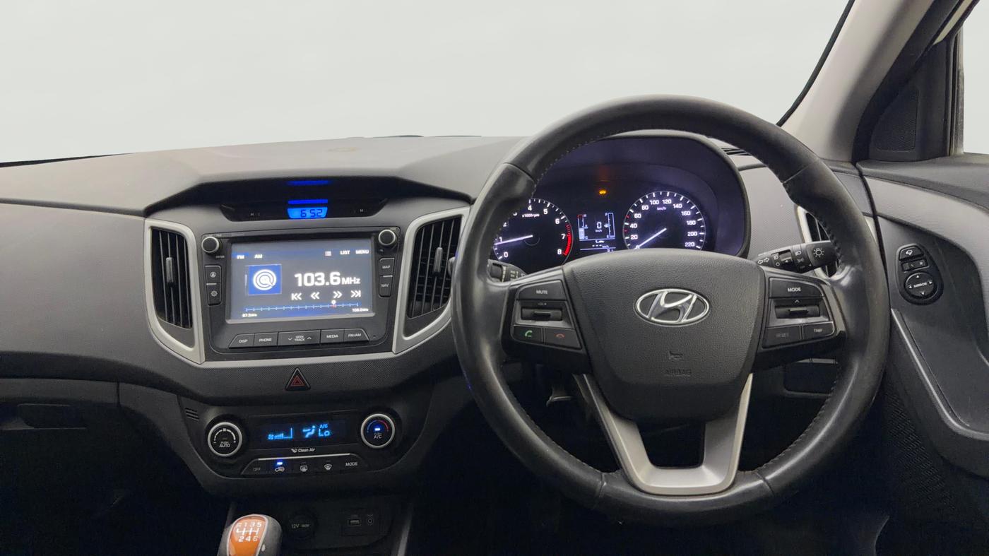 2018 Hyundai Creta SX PLUS 1.6 PETROL SPECIAL EDITION, Petrol, Manual, 78,935 km, Steering Wheel Close Up