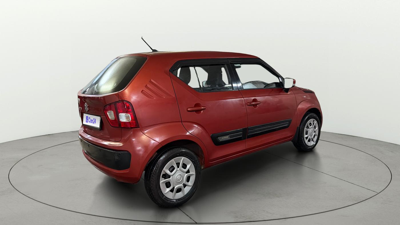 2018 Maruti IGNIS DELTA 1.2 AMT, CNG, Automatic, 62,315 km, Right Back Diagonal