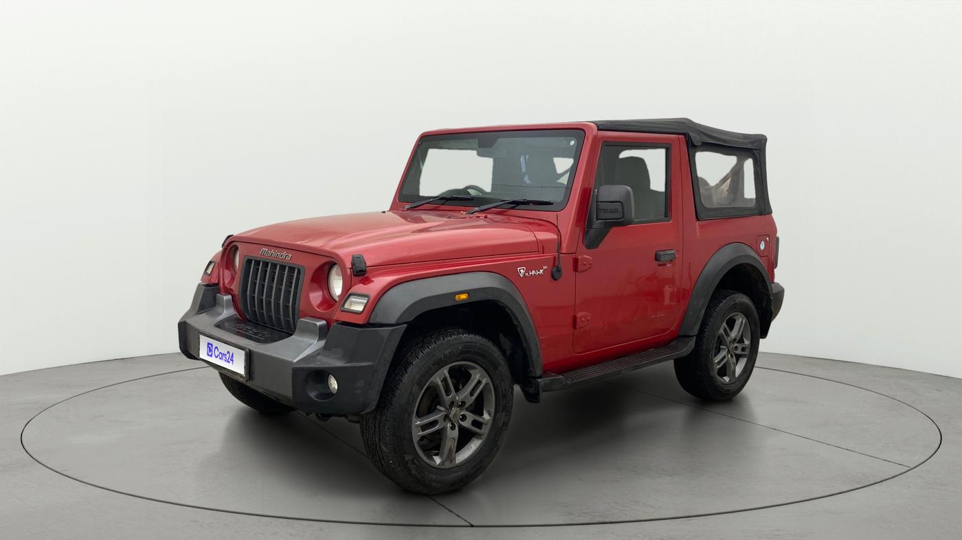 2020 Mahindra Thar LX D 4WD MT CONVERTIBLE, Diesel, Manual, 80,574 km, Left Front Diagonal