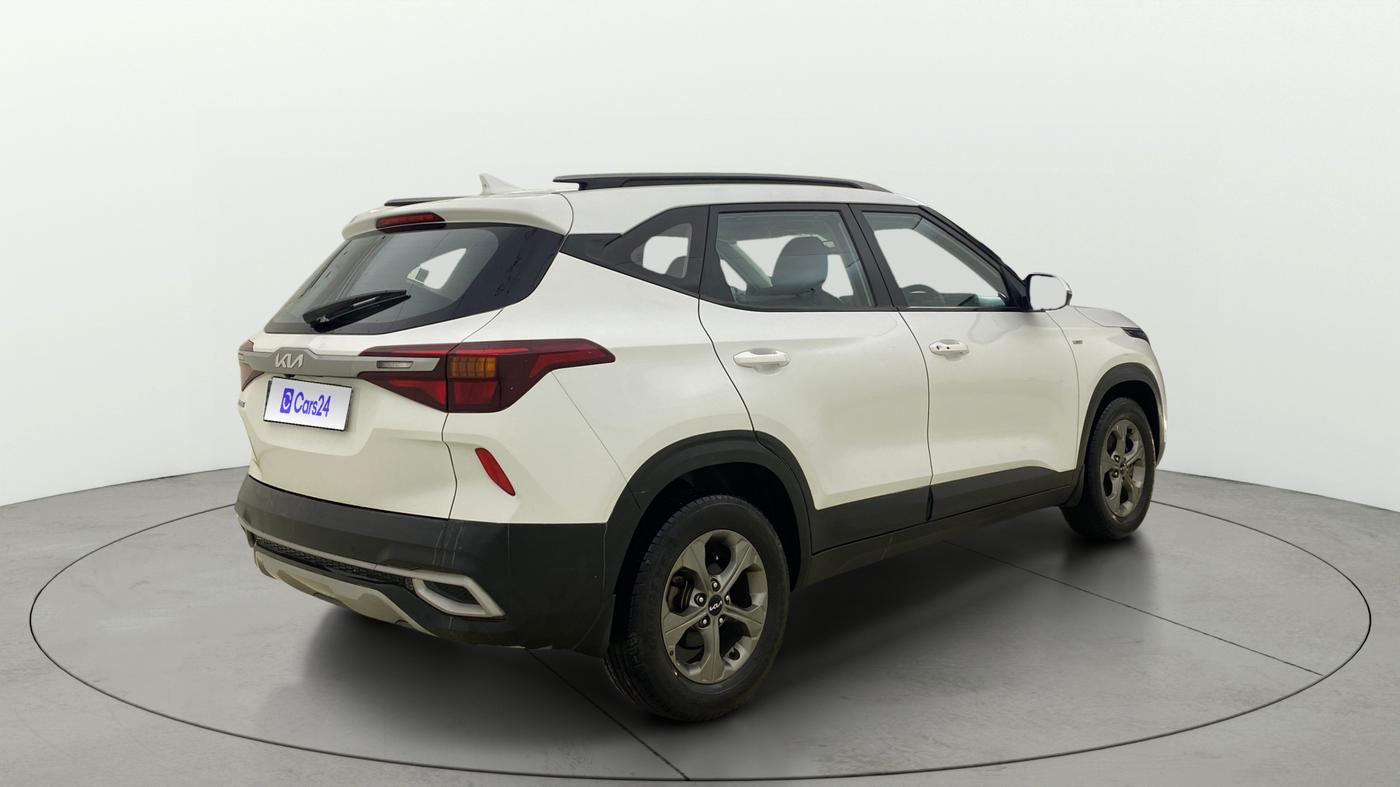 2022 KIA SELTOS HTK PLUS 1.5 IMT, Petrol, Manual, 39,391 km, Right Back Diagonal