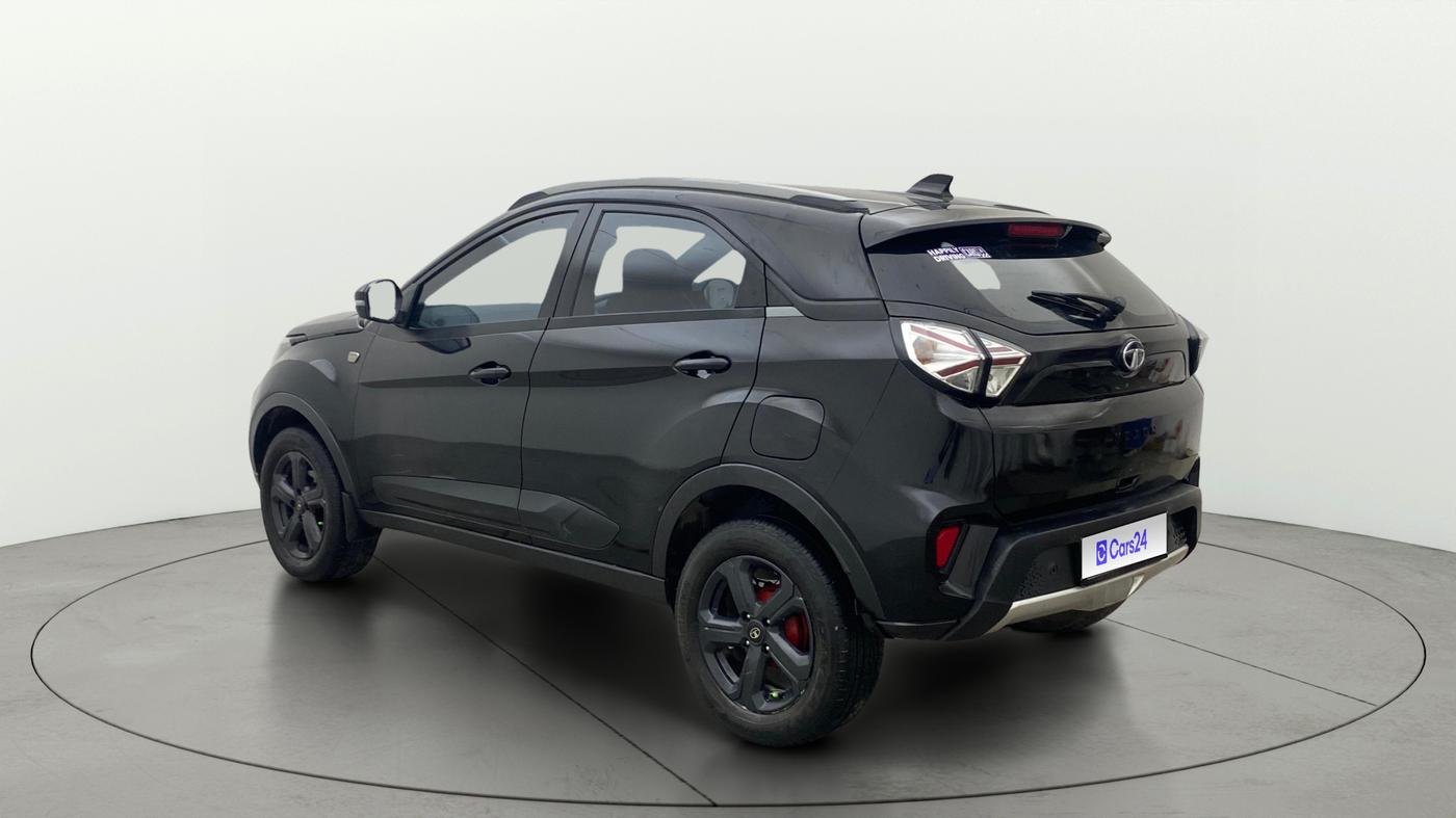 2022 Tata NEXON XZ PLUS (O) PETROL DARK EDITION, Petrol, Manual, 59,488 km, Left Back Diagonal