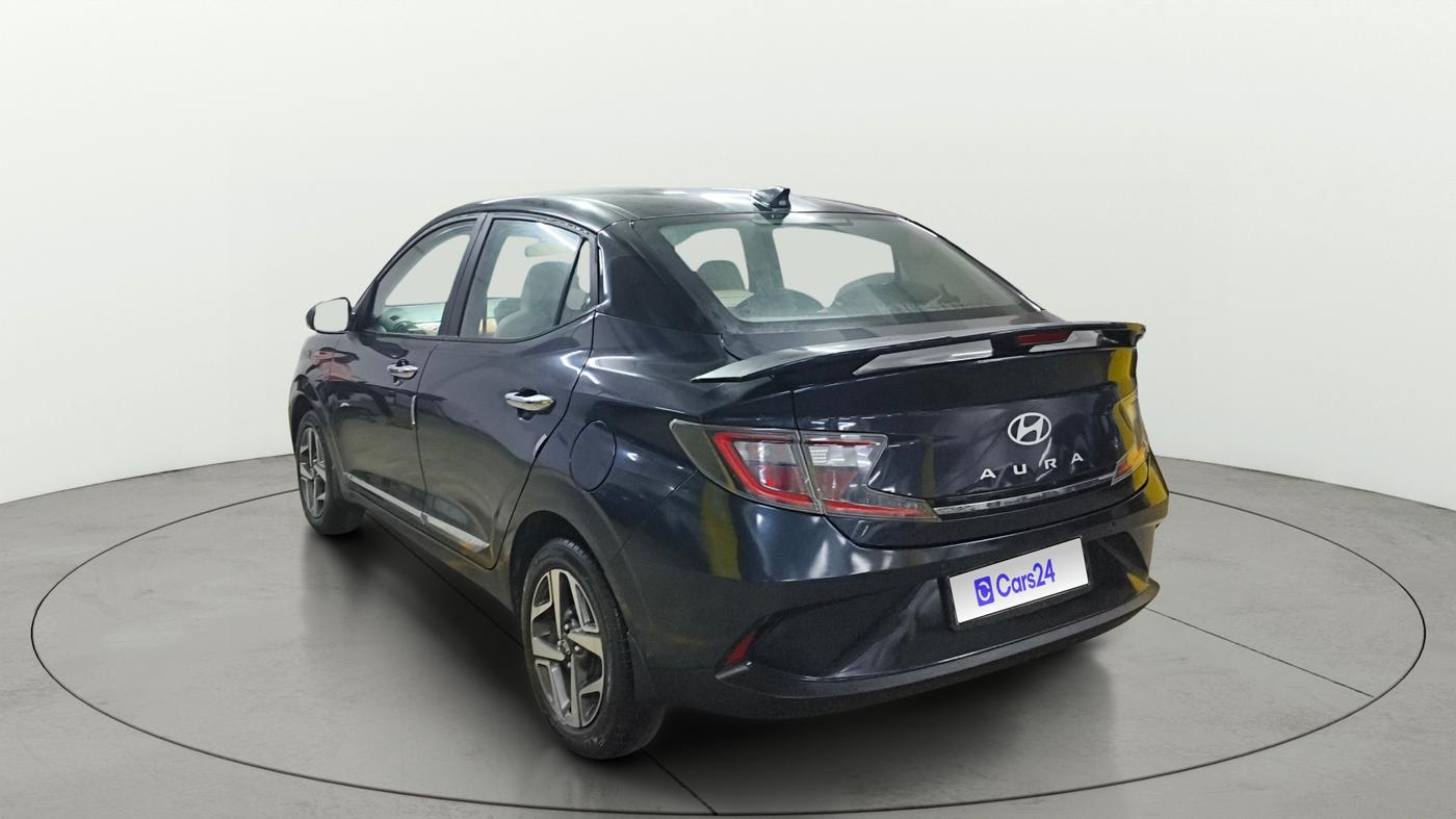 2023 Hyundai AURA SX 1.2, Petrol, Manual, 50,641 km, Left Back Diagonal