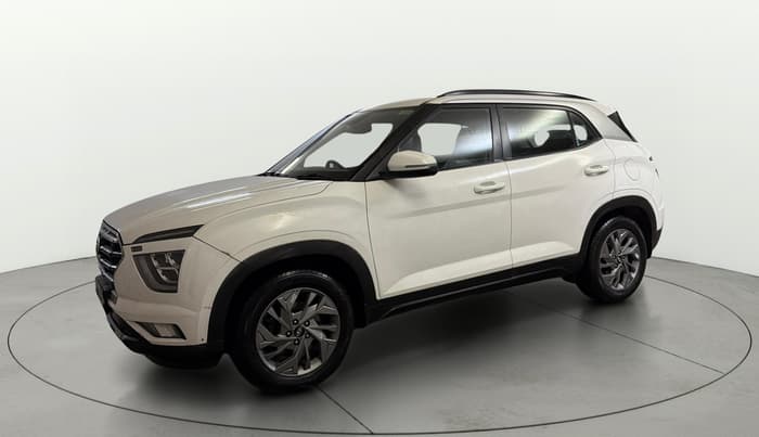 2021 Hyundai Creta SX (O) 1.4 TURBO DCT, Petrol, Automatic, 89,903 km, Left Front Diagonal