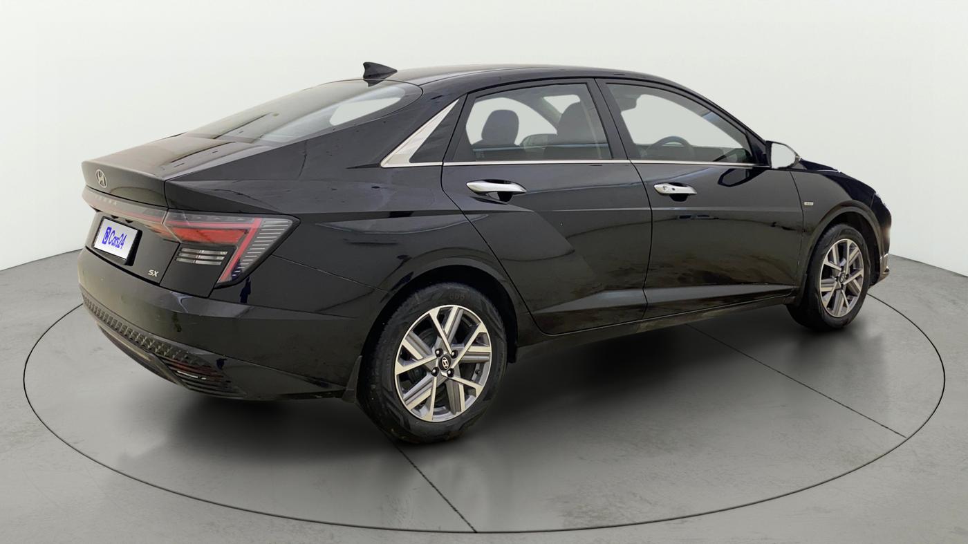 2023 Hyundai Verna SX (O) 1.5 VTVT IVT, Petrol, Automatic, 67,353 km, Right Back Diagonal