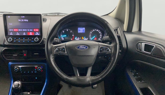 2018 Ford Ecosport TITANIUM 1.5L DIESEL, Diesel, Manual, 99,732 km, Steering Wheel Close Up