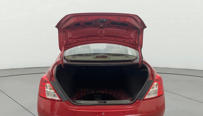 2015 Nissan Sunny XV PETROL, Petrol, Manual, 1,28,681 km, Boot Door Open