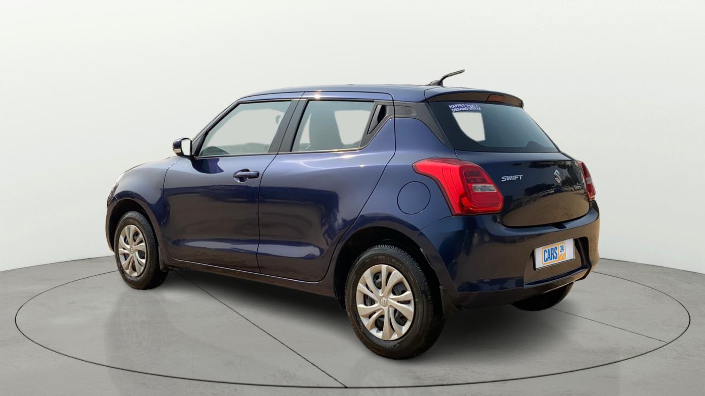 2018 Maruti Swift VXI AMT, Petrol, Automatic, 27,692 km, Left Back Diagonal
