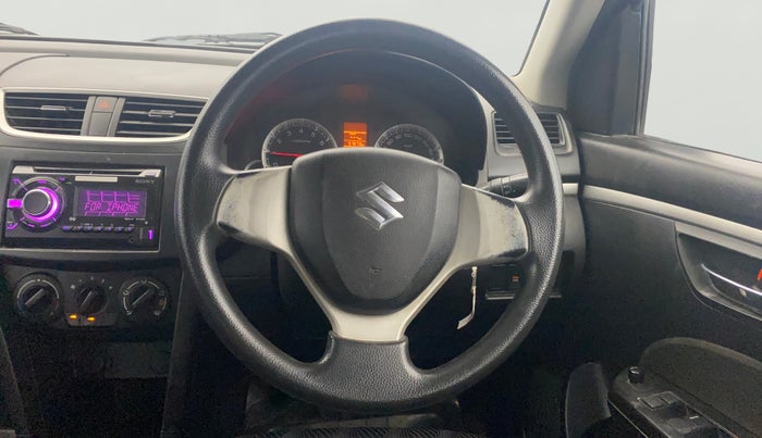 2013 Maruti Swift VXI, Petrol, Manual, 57,655 km, Steering Wheel Close Up