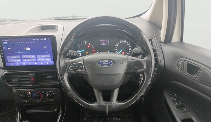 2019 Ford Ecosport AMBIENTE 1.5L PETROL, CNG, Manual, 62,748 km, Steering Wheel Close Up